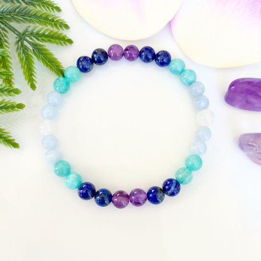 6mm Calming Gemstone Bracelet