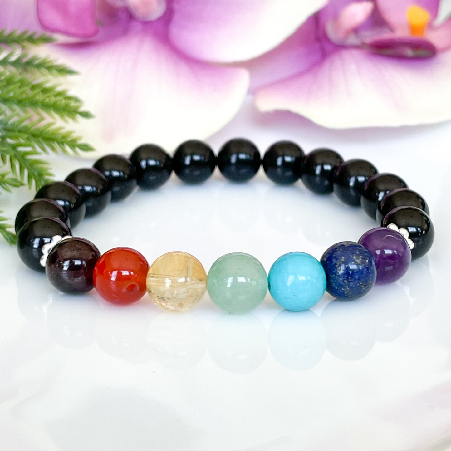 Real 7 Chakra Protection Bracelet for Women