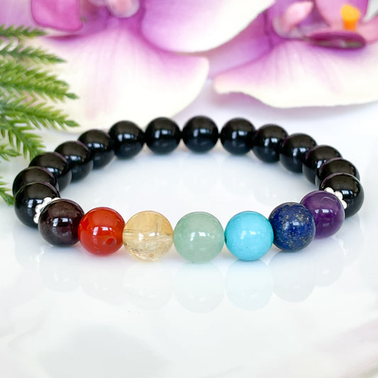 Real 7 Chakra Protection Bracelet for Women