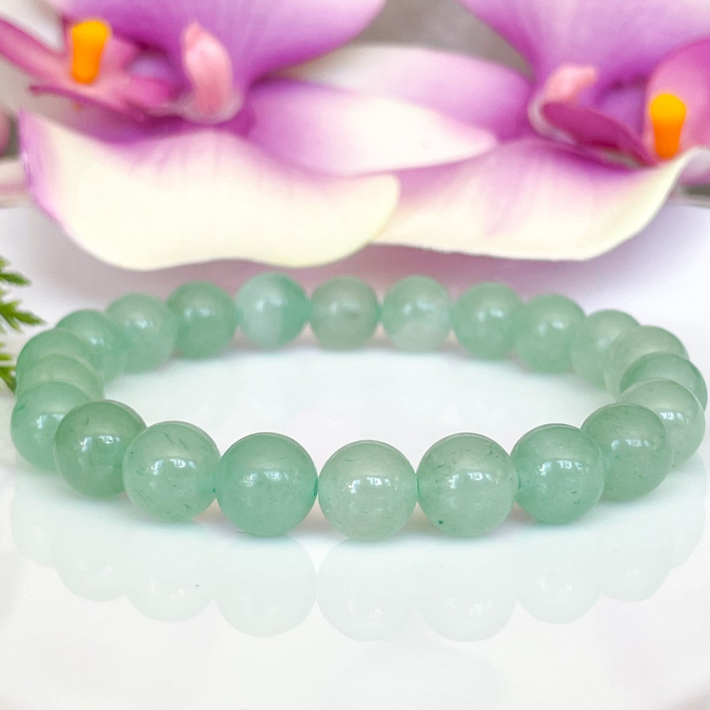 8mm Green Aventurine Crystal Bracelet