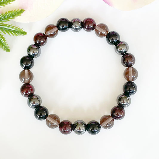 Root Chakra Healing Crystal Bracelet