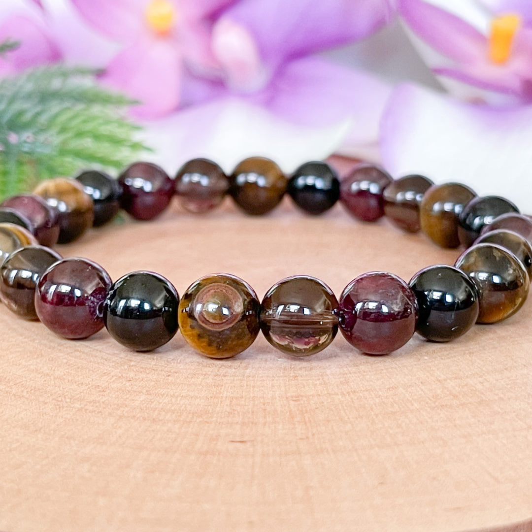 Capricorn Zodiac Gemstone Bracelet