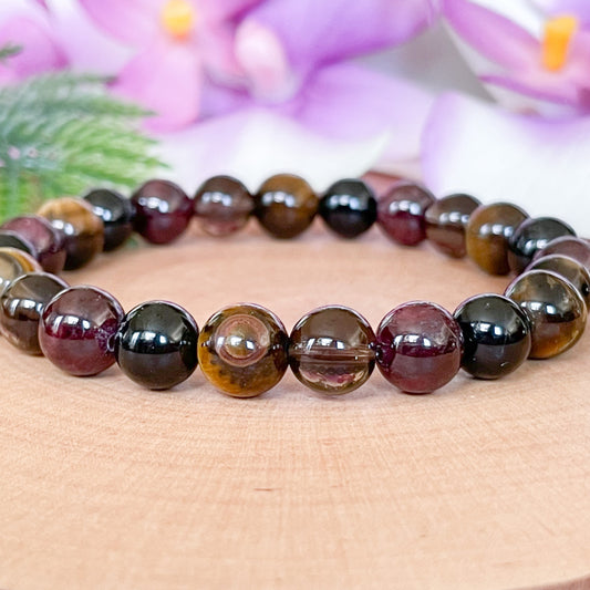 Capricorn Zodiac Gemstone Bracelet