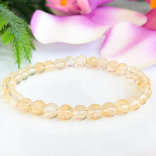 Natural Citrine Gemstone Bracelet