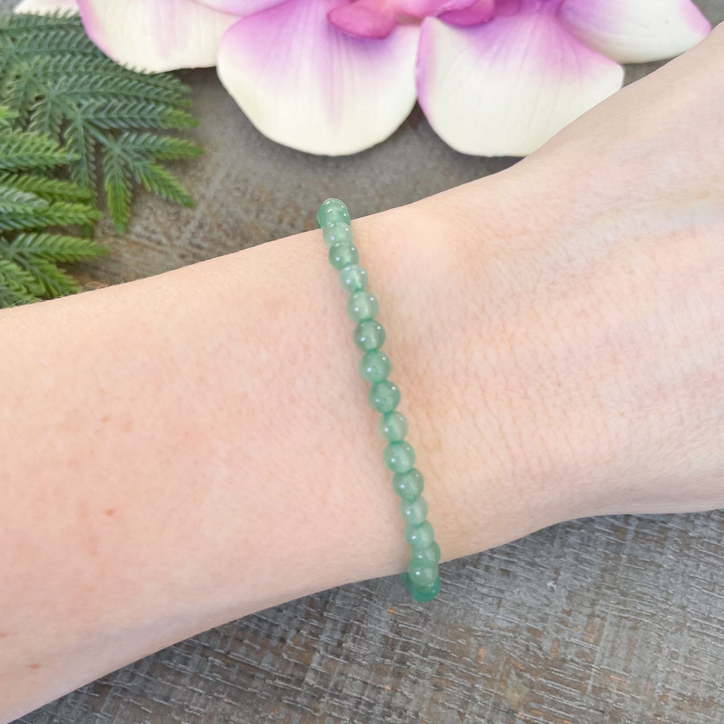 4mm Green Aventurine Healing Crystals Bracelet