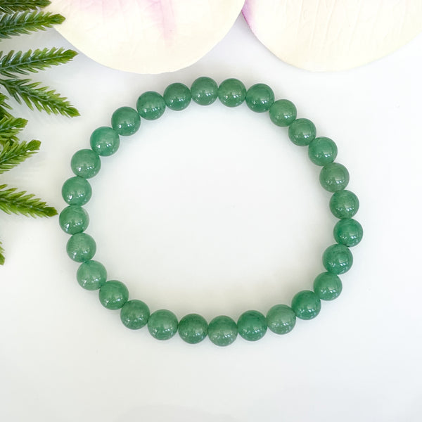 6mm Green Aventurine Healing Crystals Bracelet