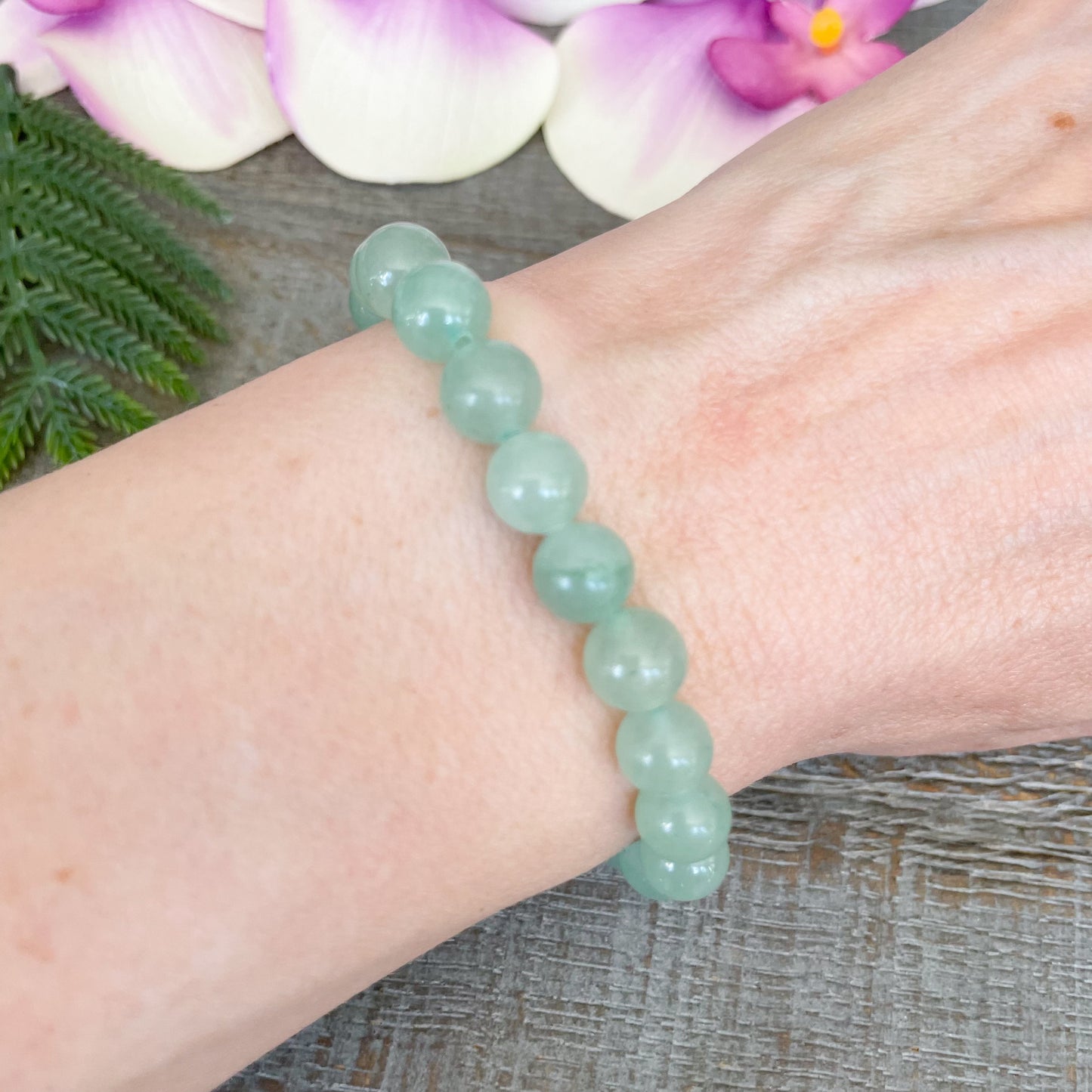 8mm Green Aventurine Crystal Bracelet