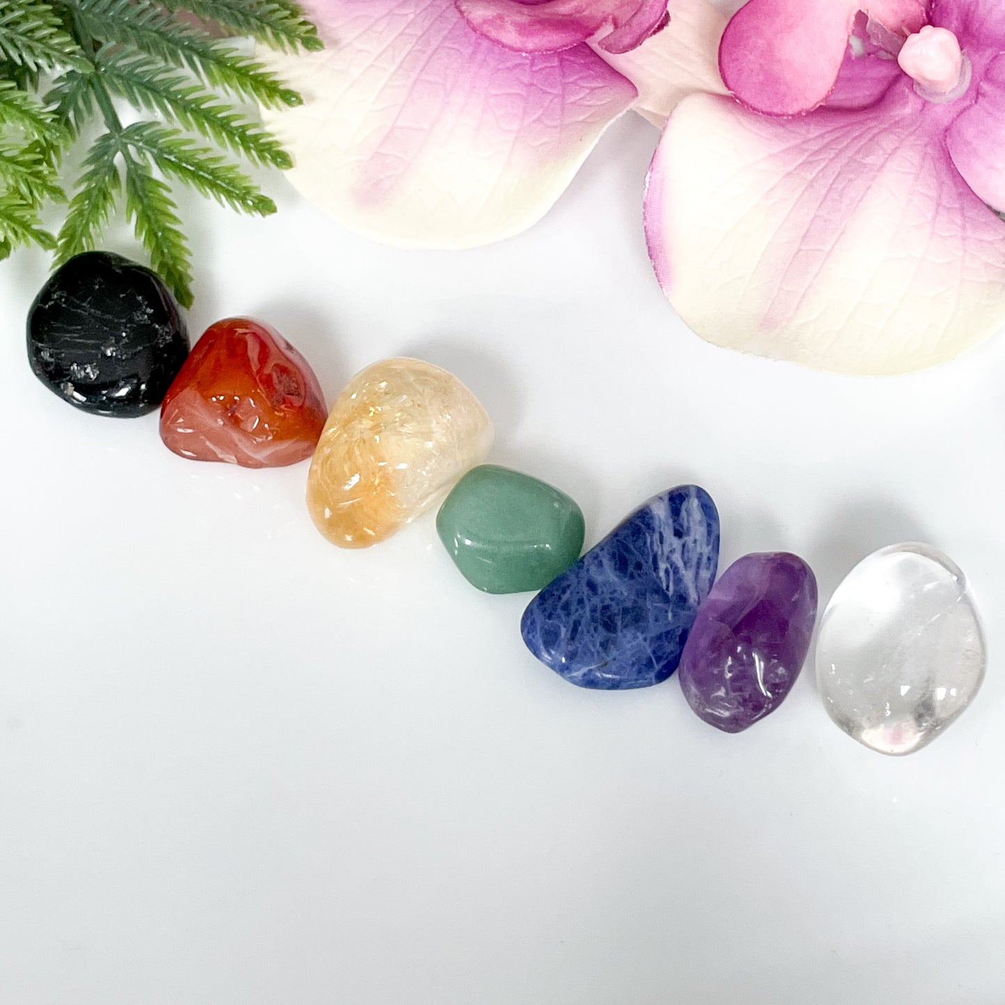 7 Chakra Healing Crystals Set