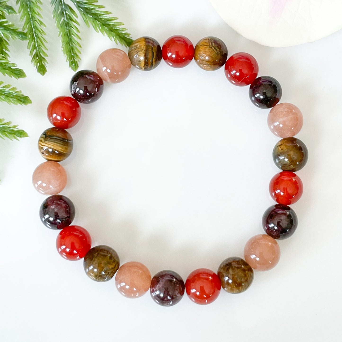 Leo Zodiac Gemstone Bracelet