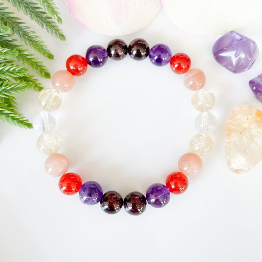 Luck and Prosperity Gemstone Bracelet