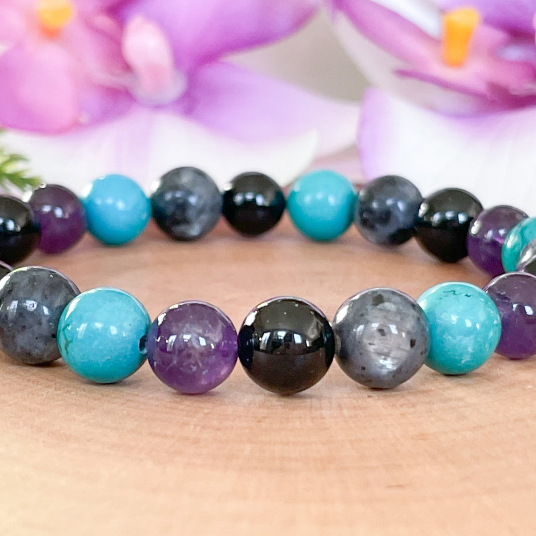 Sagittarius Zodiac Gemstone Bracelet