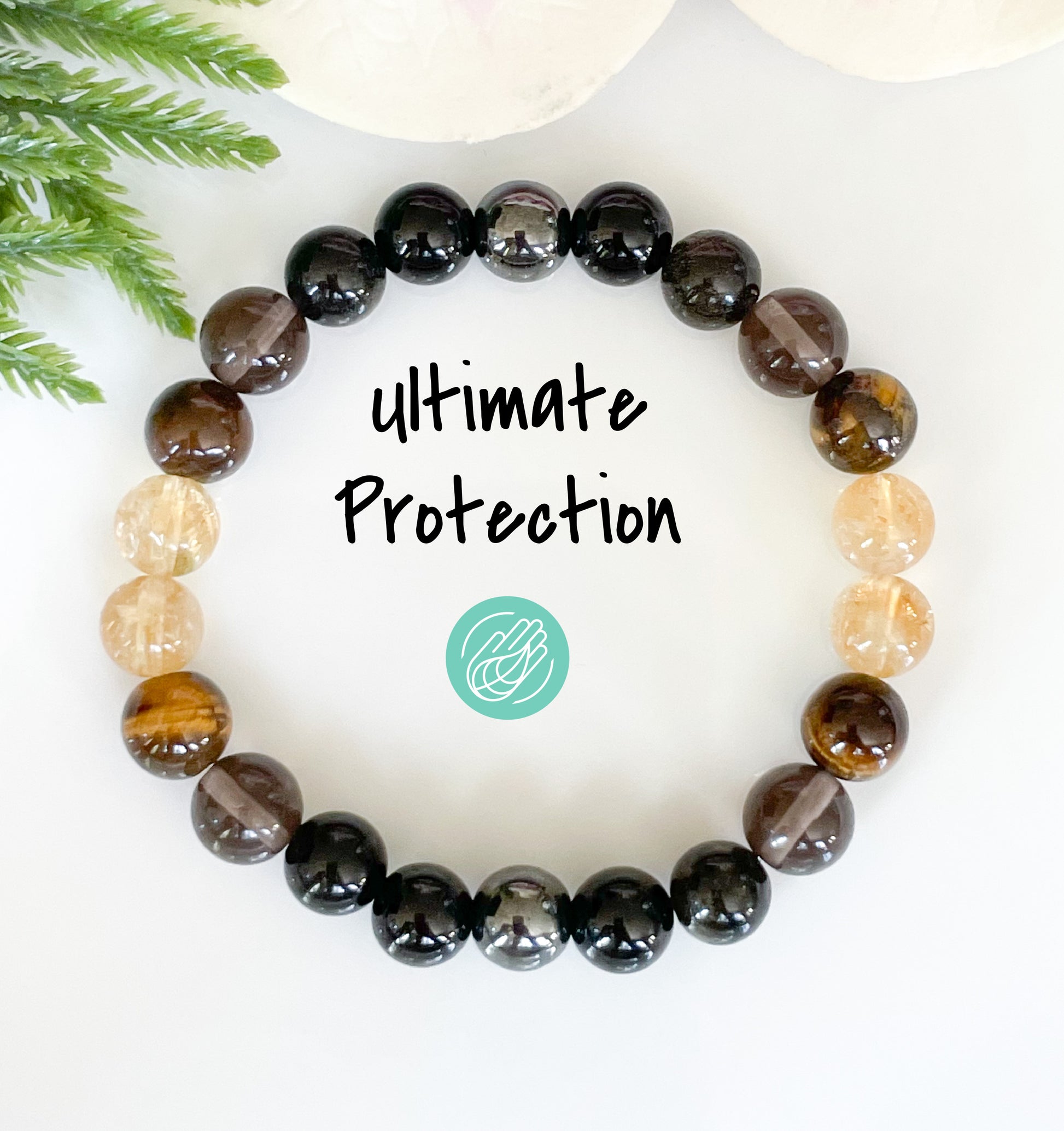 The Ultimate Protection Bracelet made with genuine gemstones