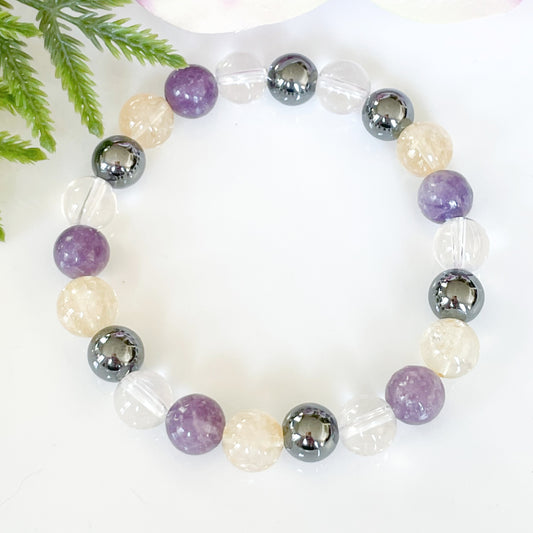 Virgo Zodiac Gemstone Bracelet