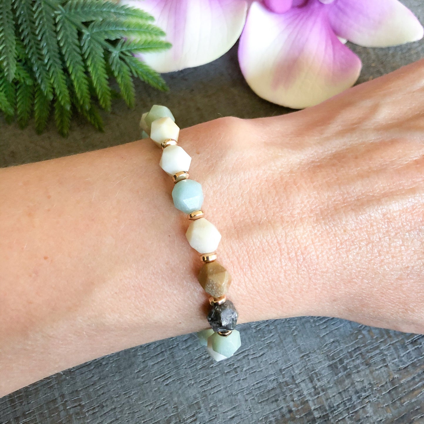 Amazonite Crystal Bracelets for Women