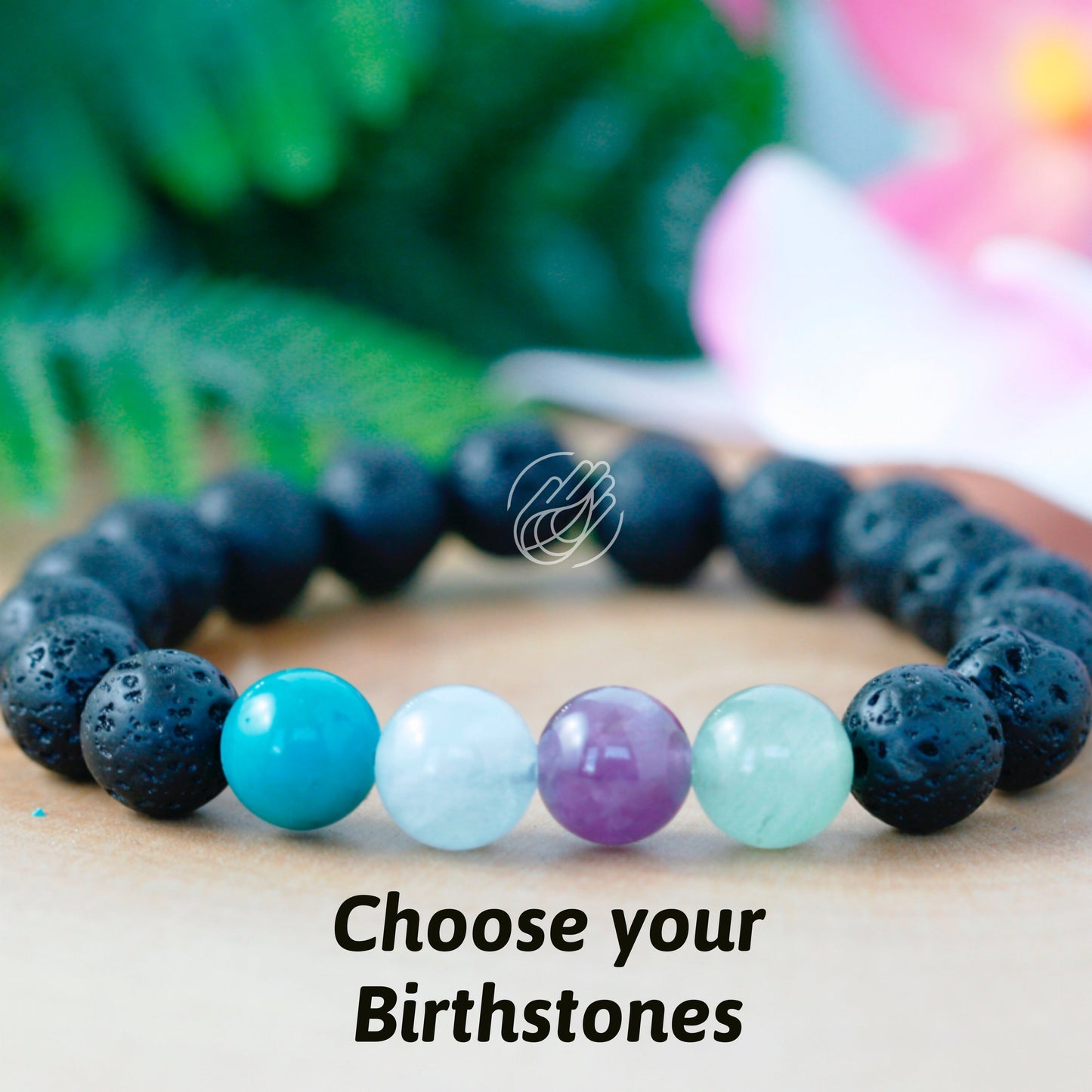 Birthstone Essential Oil Aromatherpy Bracelet