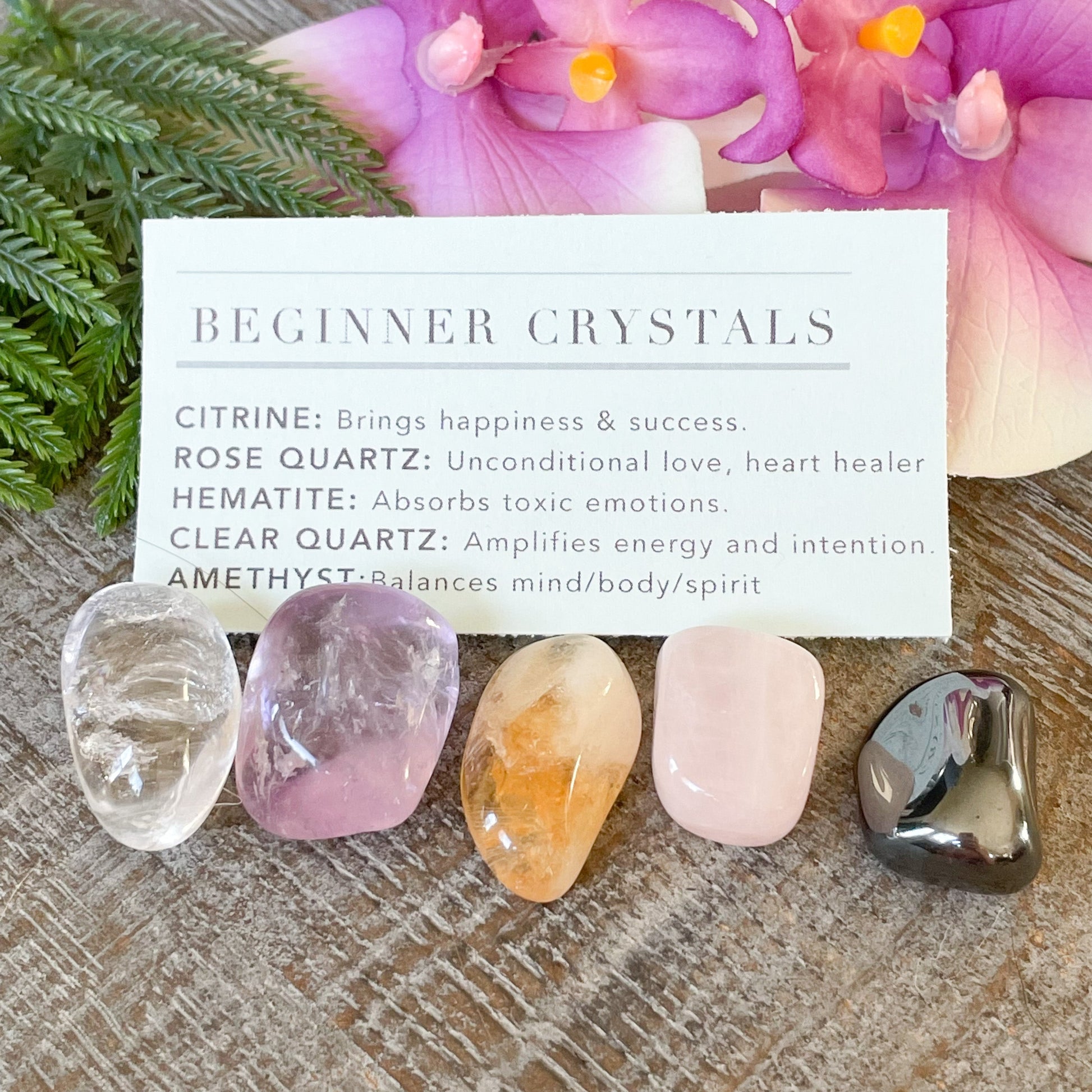 Crystals for Beginners Set