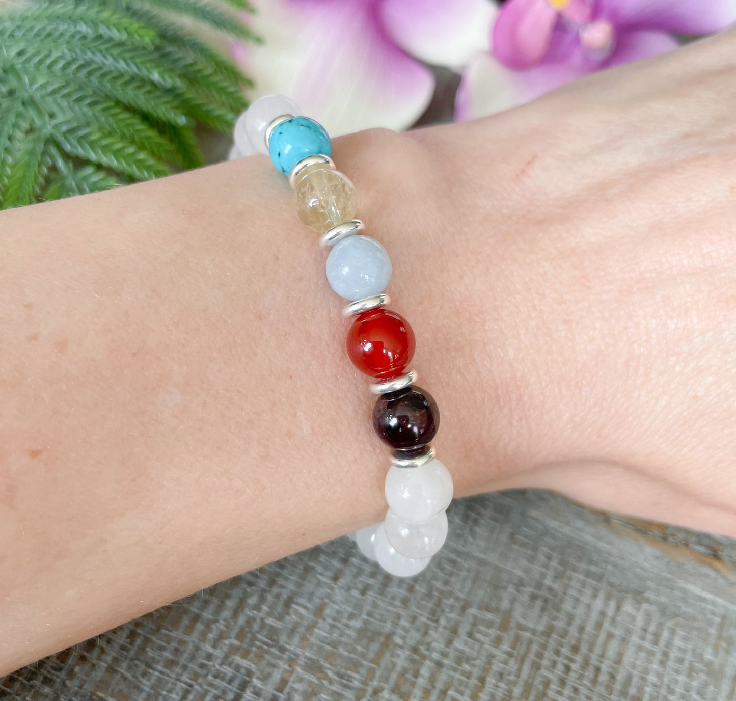 Custom Family Birthstone Bracelet