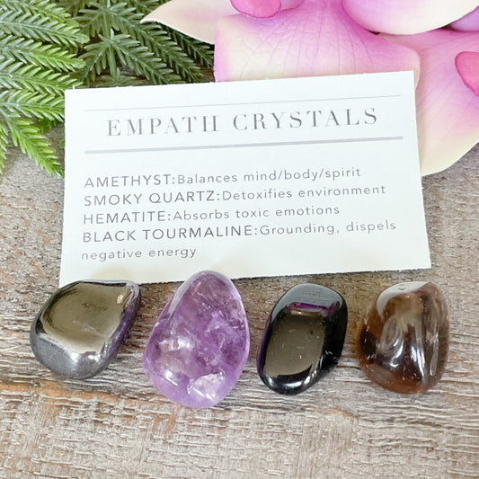 Empath Protection Crystal Set