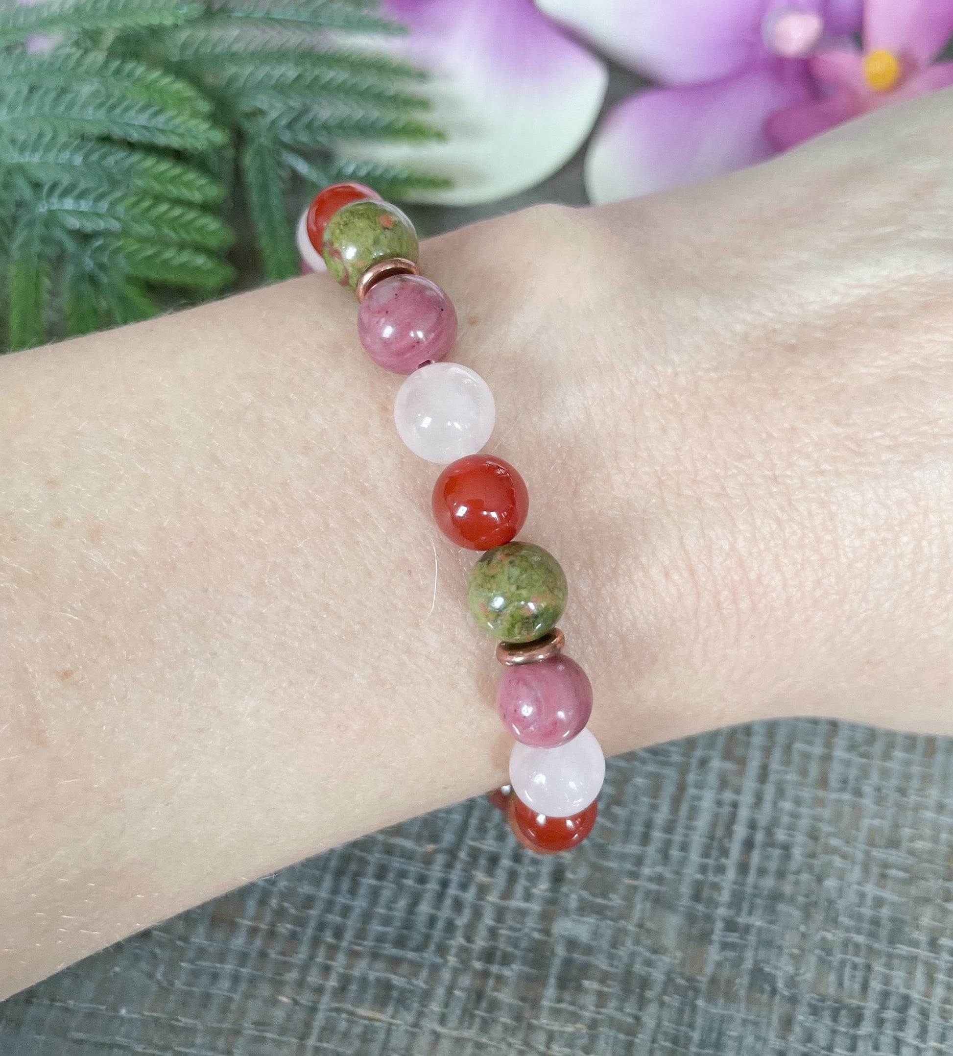 Fertility Healing Crystal Bracelet for Women