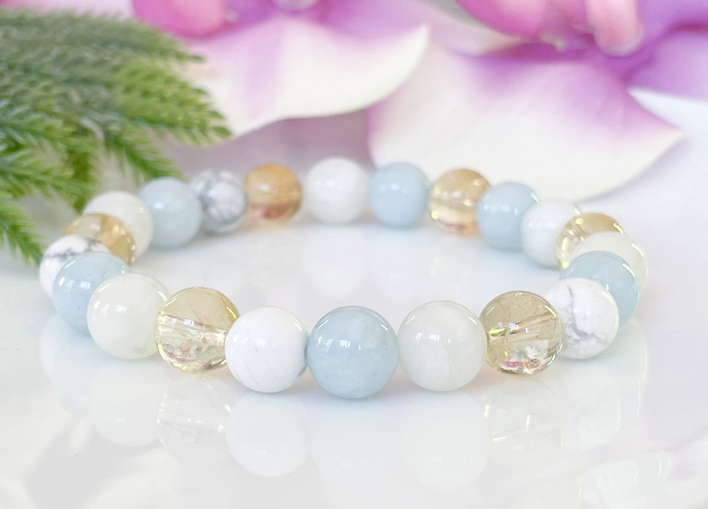 Gemini Zodiac Gemstone Bracelet