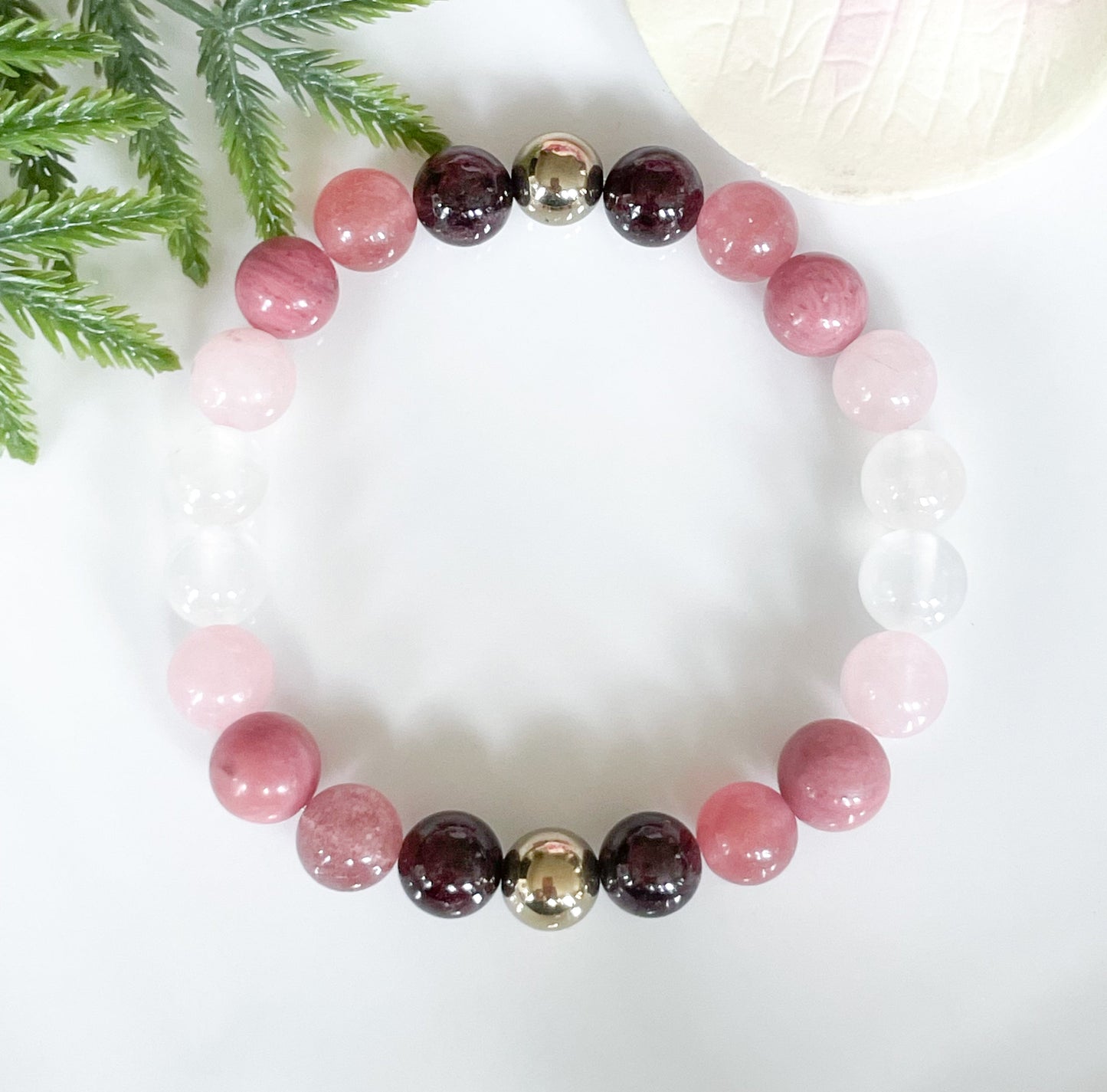 Healing Crystal Bracelet for Manifesting More Love and Attraction