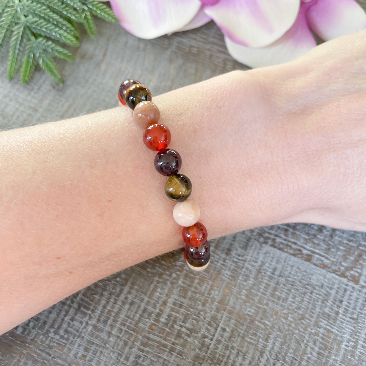 Leo Zodiac Gemstone Bracelet