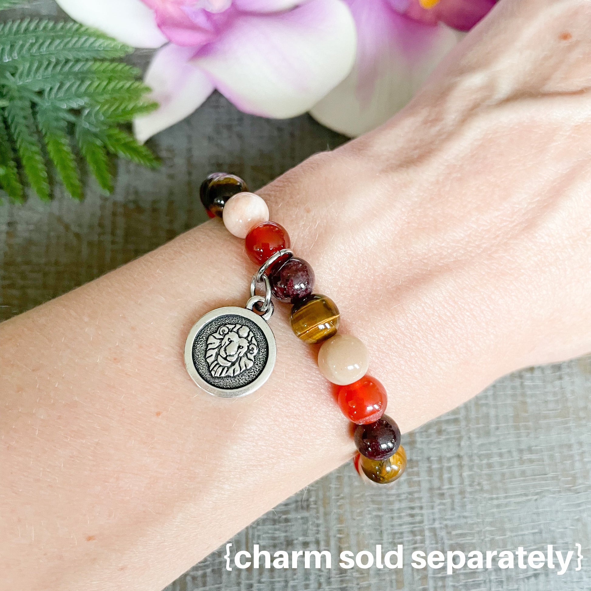 Leo Zodiac Gemstone Bracelet