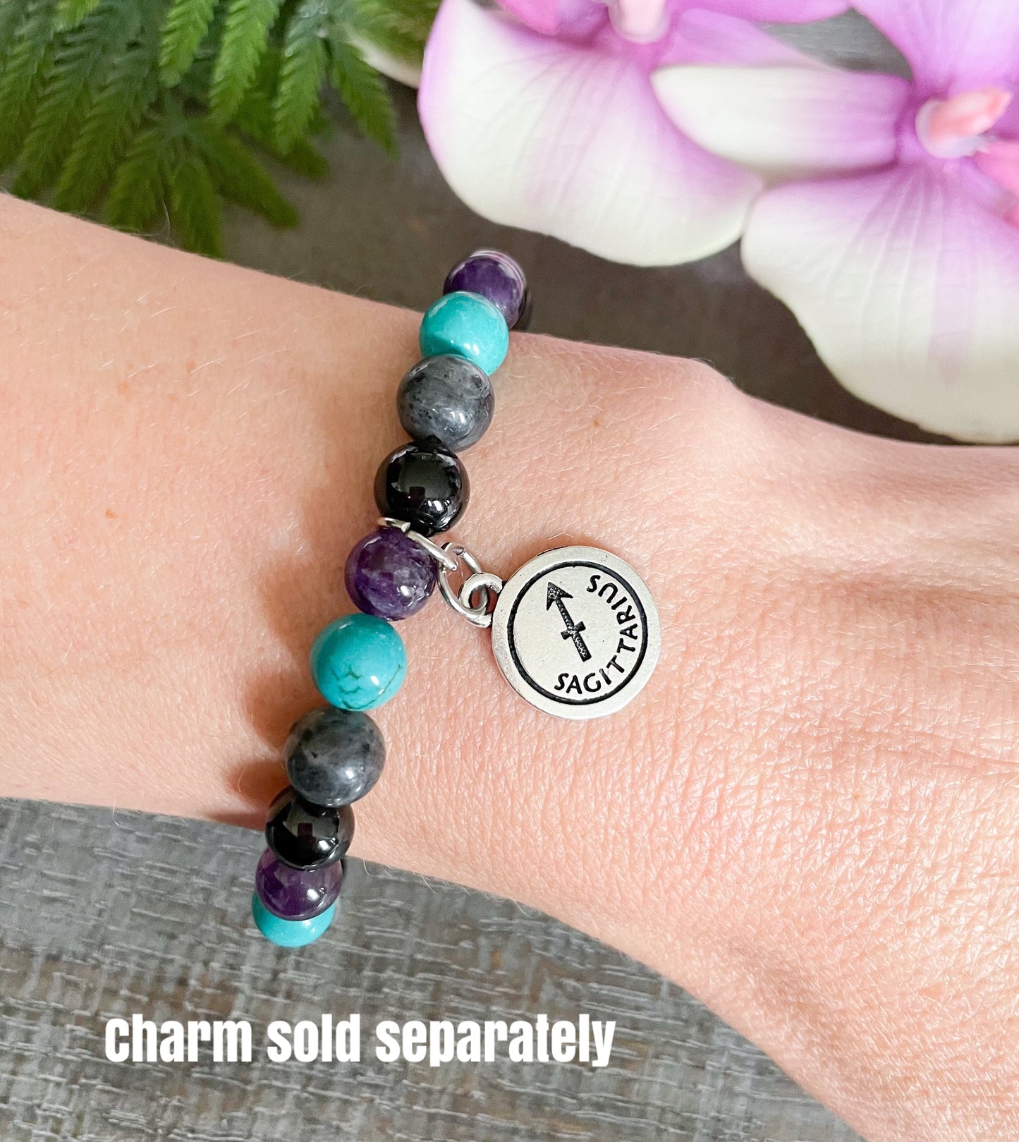 Sagittarius Zodiac Gemstone Bracelet